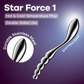 Металевий дилдо Satisfyer Star Force 1 - 2
