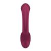 Вагінально-кліторальний вібратор Satisfyer G for Goddess 2 Wine Red, 2 мотори