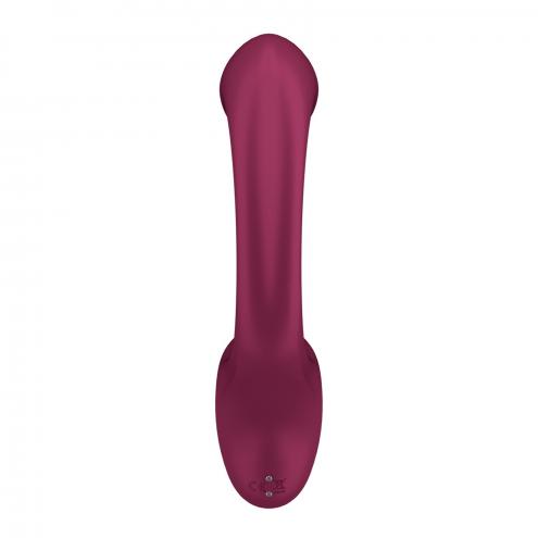 Вагінально-кліторальний вібратор Satisfyer G for Goddess 2 Wine Red, 2 мотори