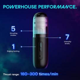 Смарт-мастурбатор Kaotik Labs The Shockwave, режим edging, імітація фрикцій - 8