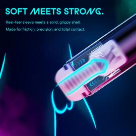 Смарт-мастурбатор Kaotik Labs The Shockwave, режим edging, імітація фрикцій - 17