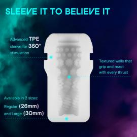 Смарт-мастурбатор Kaotik Labs The Shockwave, режим edging, імітація фрикцій - 19