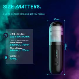 Смарт-мастурбатор Kaotik Labs The Shockwave, режим edging, імітація фрикцій - 4