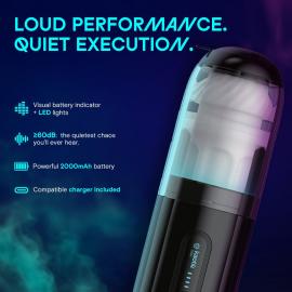 Смарт-мастурбатор Kaotik Labs The Shockwave, режим edging, імітація фрикцій - 15