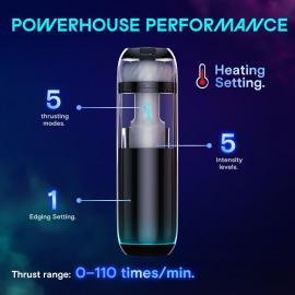 Смарт-мастурбатор Kaotik Labs The Cocoon, режим edging, пульсації, підігрів до 42 ° C - 16