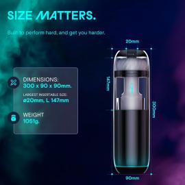 Смарт-мастурбатор Kaotik Labs The Cocoon, режим edging, пульсації, підігрів до 42 ° C - 13