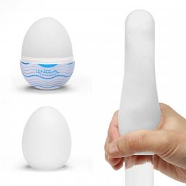 Мастурбатор-яйце Tenga Egg Silky - 5