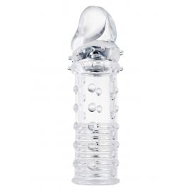 Toy Joy Power Stud Sleeve - подовжуюча насадка на член прозора - 1