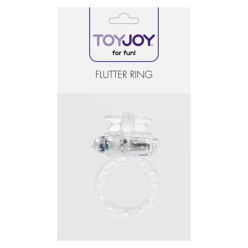 Toy Joy Flutter Ring - віброкільце прозорий