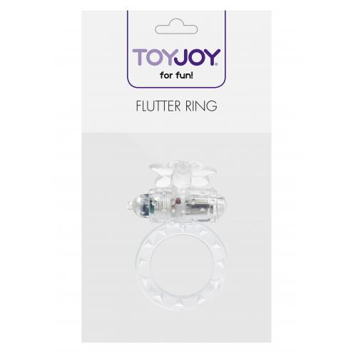 Toy Joy Flutter Ring - виброкольцо прозрачный