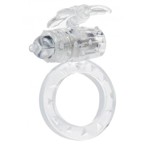 Toy Joy Flutter Ring - виброкольцо прозрачный