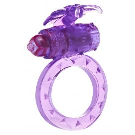 Toy Joy Flutter Ring - віброкільце фіолетовий - 1