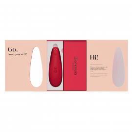Вакуумний стимулятор Womanizer - Marilyn Monroe Vivid Red - 5