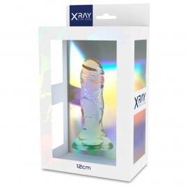 Прозорий фалоімітатор 10 х 2,6 см XRAY (Іспанія) - 2