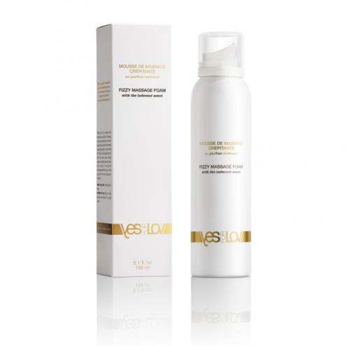 Масажна пінка з ароматом-афродизіаком Fizzy massage foam, 150 мл YESforLOV (Франція)