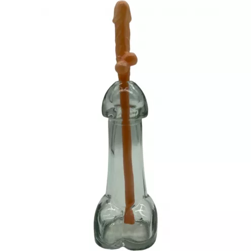 Трубочки в виде пениса Penis Drinking Straws 10 pcs