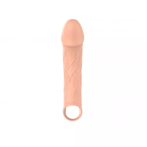 Удлиняющая насадка на пенис с вибрацией и пультом управления Vibrating Extension