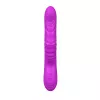 Вібратор Angelia, USB 3 functions of thrusting / 20 vibrations Purple
