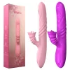 Вібратор Angelia, USB 3 functions of thrusting / 20 vibrations Purple