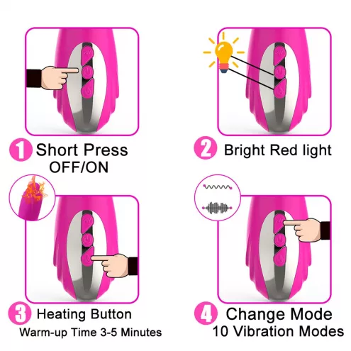 Вібратор Joker Heating Double Vibrating Massage Stick