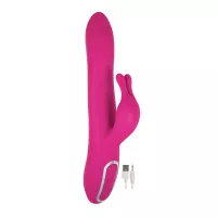 Вібратор Isabella,5 funkcji, USB Pink