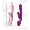 Вібратор з підігрівом Lilo USB-Pink