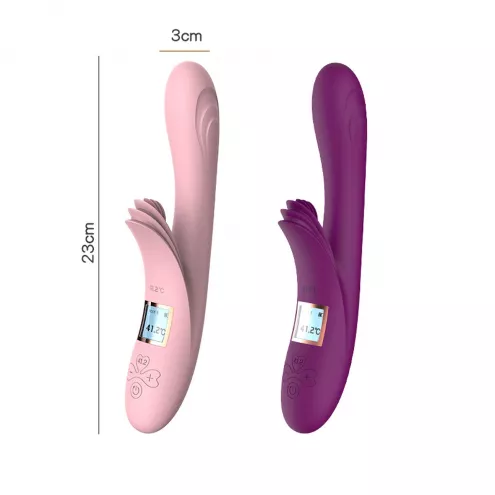 Вібратор з підігрівом Lilo USB Purple