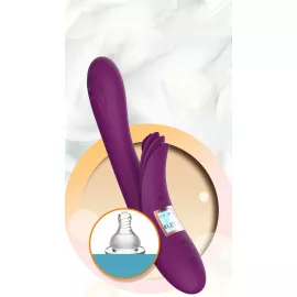 Вібратор з підігрівом Lilo USB Purple - 2