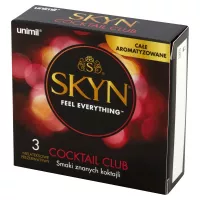 Презервативы Unimil Skyn Cocktail Club, 3 шт