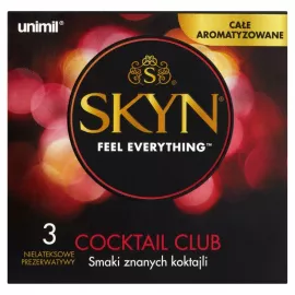 Презервативи Unimil Skyn Cocktail Club, 3 шт - 2