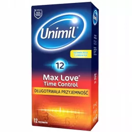 ПР. Презервативи UNIMIL BOX 12 MAX LOVE TIME CONTROL
