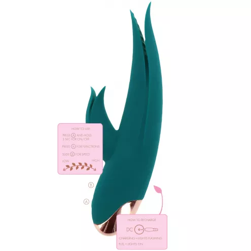 Вібратор Sage Pinpoint Vibrator Green