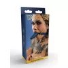 Кляп в виде фаллоса Silicone Penis Ball Gag Blue