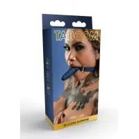 Кляп в виде фаллоса Silicone Penis Ball Gag Blue