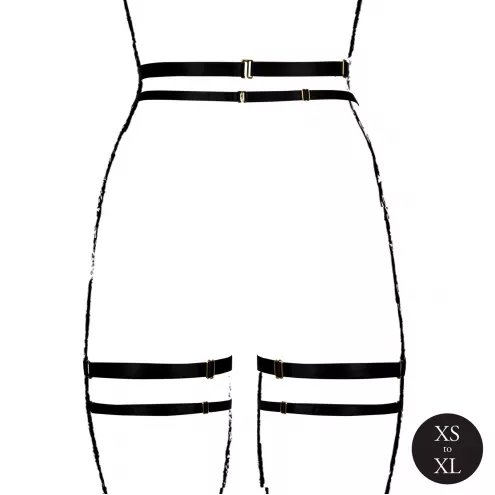 Гартеры Double Strap Garter Belt with Adjustable Sliders