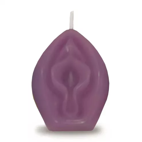 Свечка Eden’s Candle - Vanilla Scented Vagina - Eggplant