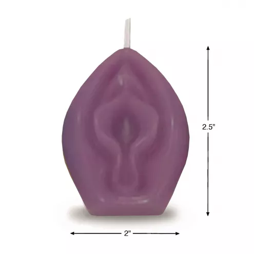 Свечка Eden’s Candle - Vanilla Scented Vagina - Eggplant