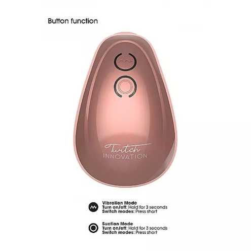 Вібратор Twitch Hands - Free Suction & Vibration Toy - Rose