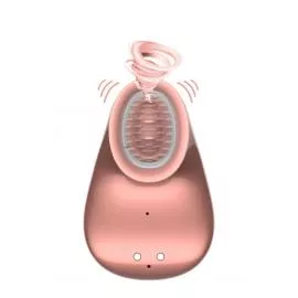 Вибратор Twitch Hands - Free Suction & Vibration Toy - Rose - 10