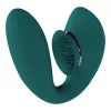 Вібратор Twitch 3 - Rechargeable Vibrator & Suction - Silicone - 10 Speed - Forest Green