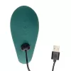 Вібратор Twitch 3 - Rechargeable Vibrator & Suction - Silicone - 10 Speed - Forest Green