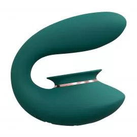 Вібратор Twitch 3 - Rechargeable Vibrator & Suction - Silicone - 10 Speed - Forest Green - 6