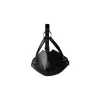 Маска-кляп Head Harness with Mouth Cover and Solid Ball Gag - Black