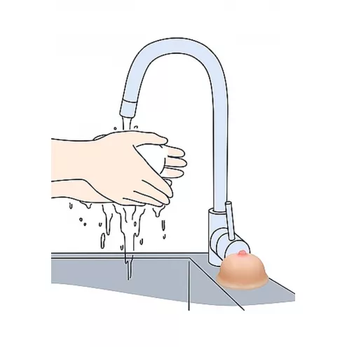 Мило у формі грудей Titty Soap, тілесне