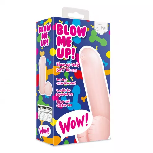 Надувной пенис Blow-up Dick - 32/ 80 cm