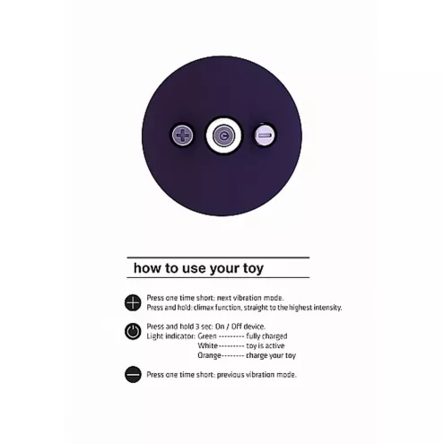 Вібростимулятор Shiatsu Bendable Massager Wand - Purple