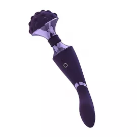 Вибростимулятор Shiatsu Bendable Massager Wand - Purple - 4