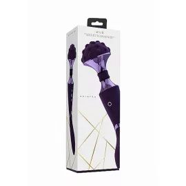 Вибростимулятор Shiatsu Bendable Massager Wand - Purple - 7