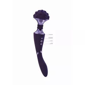 Вибростимулятор Shiatsu Bendable Massager Wand - Purple - 5