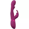 Вібратор Mika Triple Rabbit with G-Spot Flapping - Pink